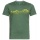 Odlo Wander-/Freizeit Tshirt Crew Neck Nikko mit alpinem Print (50% Baumwolle, 50% Polyester) grün Herren